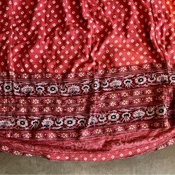 Lucky Brand Coral and White Sleeveless Blouse - Picture 2 of 4